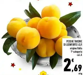 Conad Pesche Tardive Di Leonforte Igp offerta