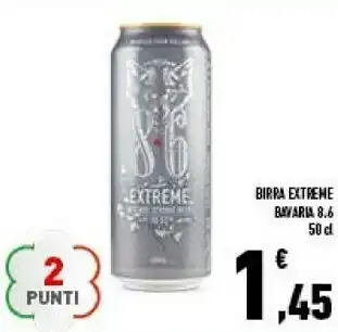 Conad Bavaria Birra Extreme 8.6 50 Cl offerta