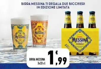 Conad Messina Birra 330 G(ml) offerta