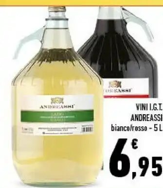 Conad Andreassi Vini Igt offerta