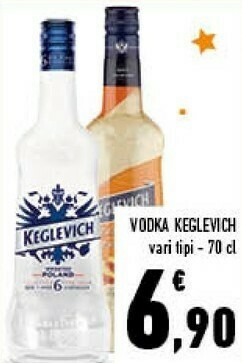 Conad Keglevich Vodka 700 G(ml) offerta