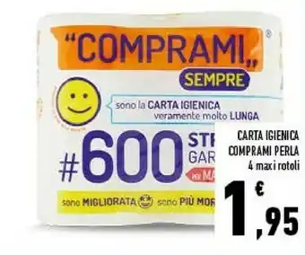 Conad Perla Carta Igienica Comprami offerta