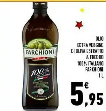 Conad Farchioni Olio Extravergine Di Oliva Estratto A Freddo 1000 G(ml) offerta