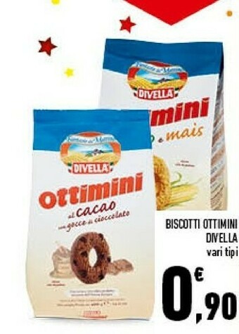 Conad Divella Biscotti Ottimini offerta