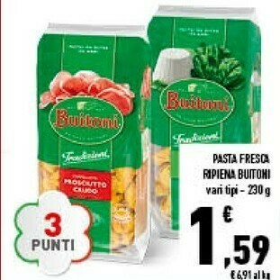 Conad Buitoni Pasta Fresca Ripiena offerta