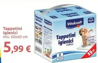 Carrefour Vitakraft Tappetini Igienici offerta
