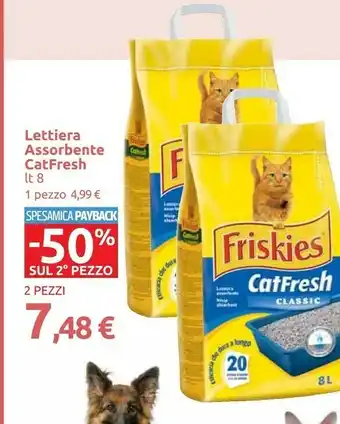 Carrefour Purina Lettiera Assorbente Catfresh offerta