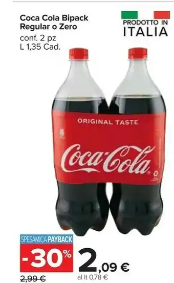 Carrefour Coca-Cola - Coca-Cola Zero offerta