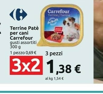 Carrefour Cibo per cani offerta