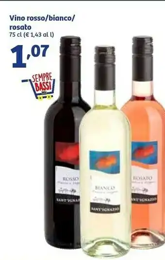 In'S Mercato Vino Rosso 750ml offerta