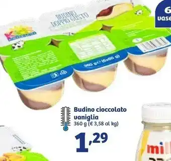 In'S Mercato Budino Cioccolato Vaniglia offerta