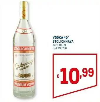 Stolichnaya Vodka 40