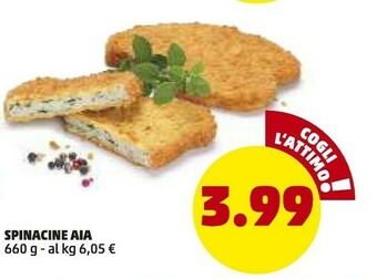 PENNY Aia Spinacine offerta