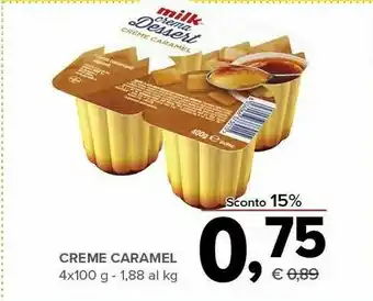 Todis Milk - Creme Caramel 400 g(ml) offerta