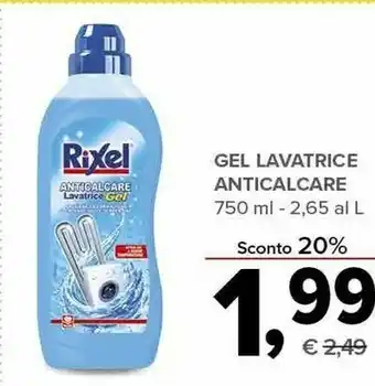 Todis Rixel Gel Lavatrice Anticalcare offerta