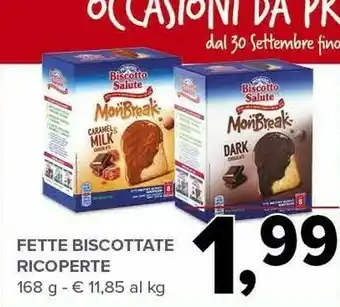 Monviso Fette Biscottate Ricoperte
