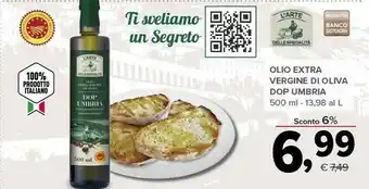 Todis L'arte delle specialità Olio Extra Vergine Di Oliva DOP Umbria offerta