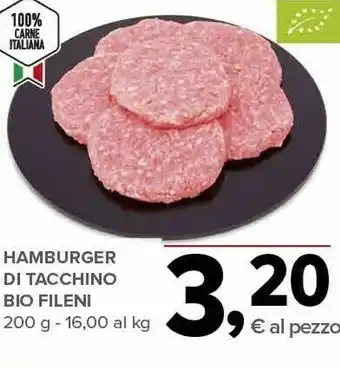 Todis Fileni Hamburger Di Tacchino offerta