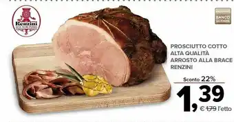Todis Renzini Prosciutto Cotto Alta Qualita Arrosto Alla Brace offerta