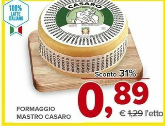 Todis Mastro Casaro Formaggio offerta