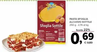 Cuore mediterraneo Pasta Sfoglia All'Uovo Sottile