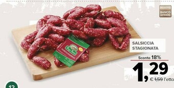 Todis Salsiccia Stagionata offerta
