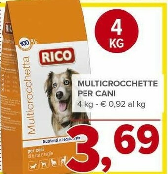 Todis Rico Multicrocchette Per Cani offerta