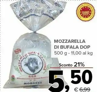 Todis Mozzarella Di Bufala Dop 500g offerta