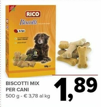 Todis Rico Biscotti Mix Per Cani offerta