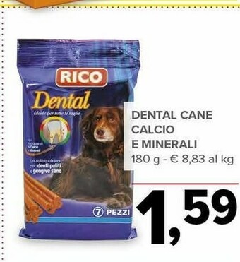 Todis Rico Dental Cane Calcio E Minerali offerta