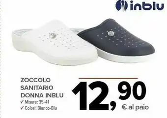 Inblu Zoccolo Sanitario Donna