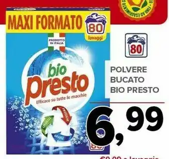Todis Presto Bio Polvere Bucato offerta