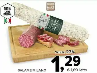 Todis L'arte delle specialità Salame Milano offerta