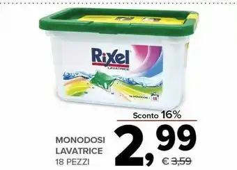 Todis Rixel Monodosi Lavatrice offerta
