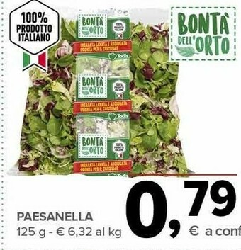 Todis Bontà dell'orto Paesanella offerta