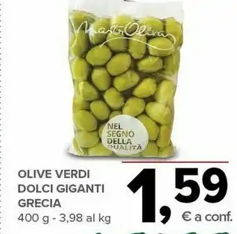 Todis Olive Verdi Dolci Giganto Grecia offerta