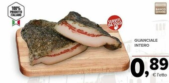 Todis Guanciale Intero offerta