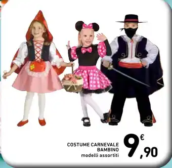 COSTUME CARNEVALE BAMBINO