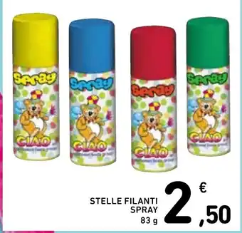 Spazio Conad STELLE FILANTI SPRAY 83 g offerta
