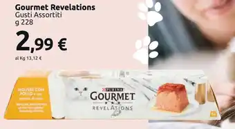 Carrefour Market Purina Gourmet Revelations 228g offerta