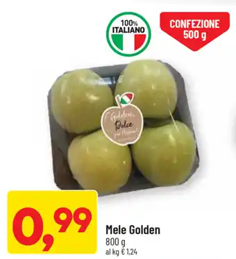 DPiù Mele Golden 800g offerta