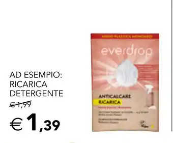 Esselunga EVERDROP RICARICA DETERGENTE offerta