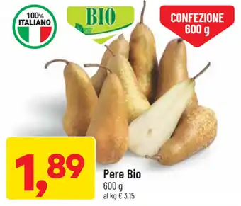 DPiù Pere Bio 600g offerta