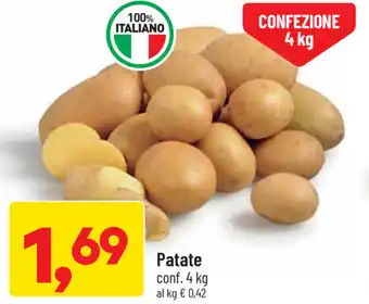 DPiù Patate 4kg offerta