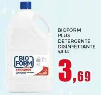 Happy Casa BIOFORM PLUS DETERGENTE DISINFETTANTE 4,5 lt offerta