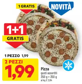 DPiù Pizza 350g + 350g offerta
