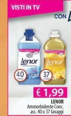 Acqua & Sapone Lenor Ammorbidente Concentrato offerta