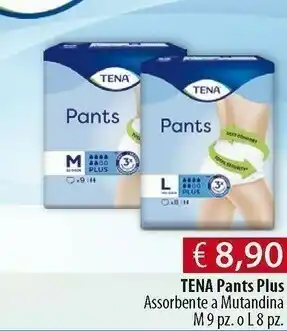 Acqua & Sapone Tena Pants Plus Assorbente offerta