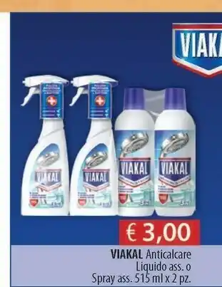 Acqua & Sapone Viakal Anticalkare Liquido 515ml offerta