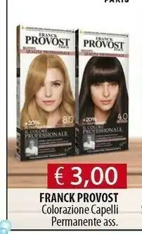 Acqua & Sapone Franck Provost Colorazione Capelli Permanente offerta